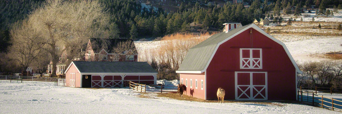 Perry Park and Larkspur Colorado Barn