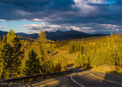 Keystone Mountain from Frisco Colorado