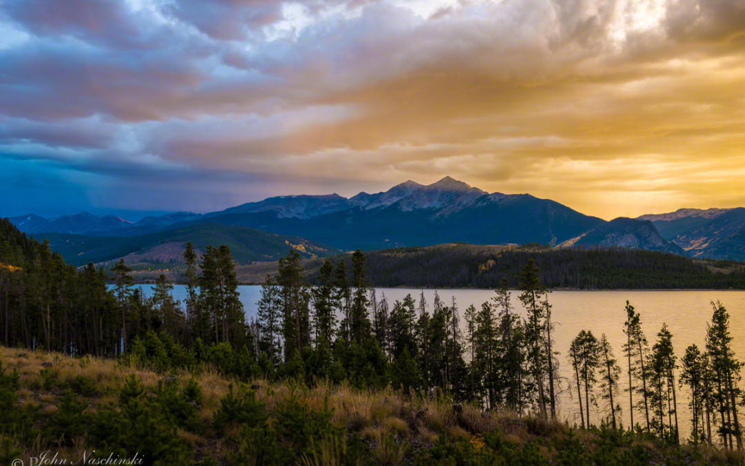 Lake Dillon Colorado Sunset