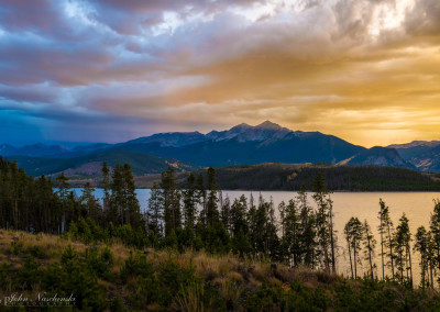 Lake Dillon Colorado Sunset