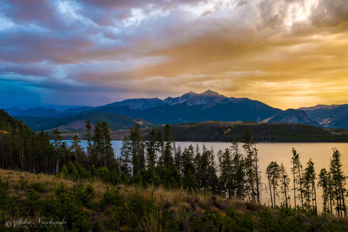 Lake Dillon Colorado Sunset