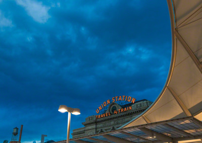 Denver Union Station Travel by Train - The Train Hall Vertical