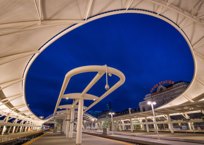 Renovated Denver Union Station Train Hall Vertical