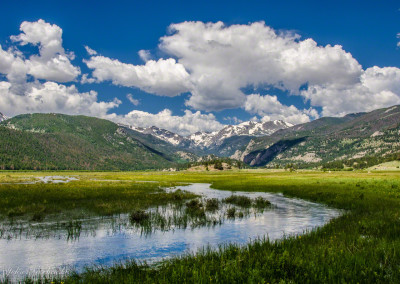 Stream at Beaver Meadows in Rocky Mountain National Park