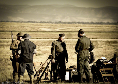 WWI Reenactors at the Airshow