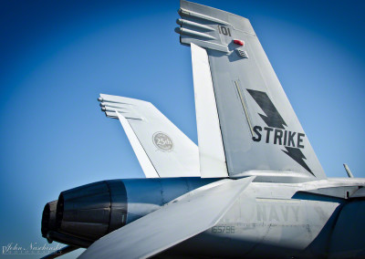 Colorado National Guard F-18 Hornet Tail Profile