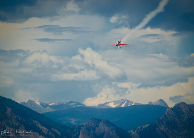 Flyby Over the Rockies