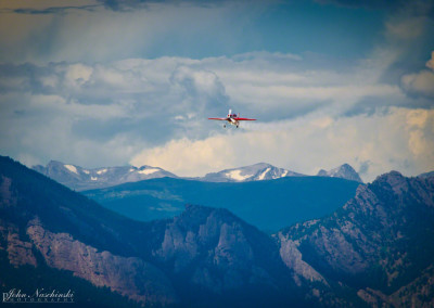 Flyby Over the Rockies