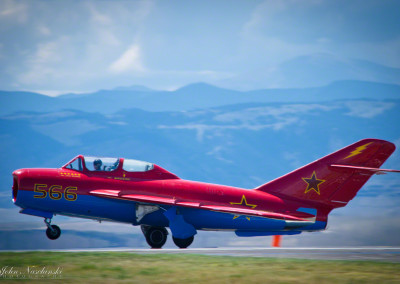 MiG-17 Col Jack Wilhite Taking off