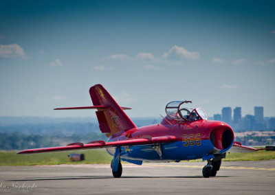 MiG-17 Col Jack Wilhite Taxing