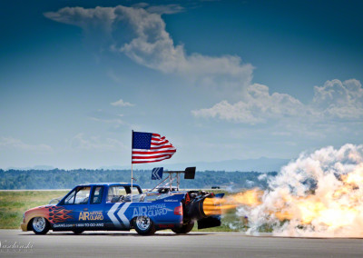 Air National Guard Flash Fire Jet Powered Truck