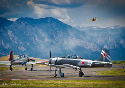 Yakolev Yak-18 Taking Off