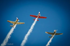Colorado Rocky Mountain Airshow Photos: Yakolev Formation Flyby