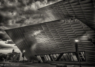 Entrance Denver Art Museum Frederic C. Hamilton Building