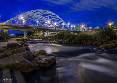 Denver Confluence Park on Platte River