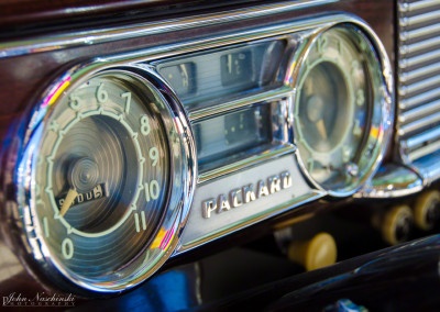 1950 Packard Dashboard Close Up