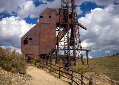 Abandoned Gold Mine Victor Colorado - Photo 2 Color