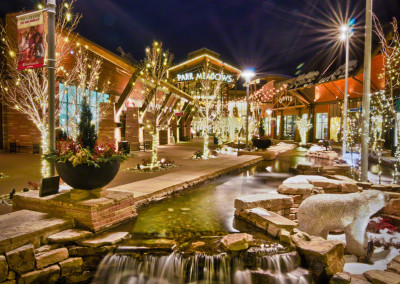 Pictures of Park Meadows Mall at Christmas