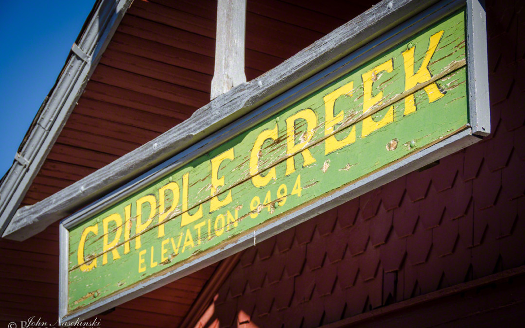 Photos of Cripple Creek Colorado Train and Old House