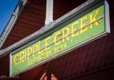 Photos of Cripple Creek Colorado Train and Old House