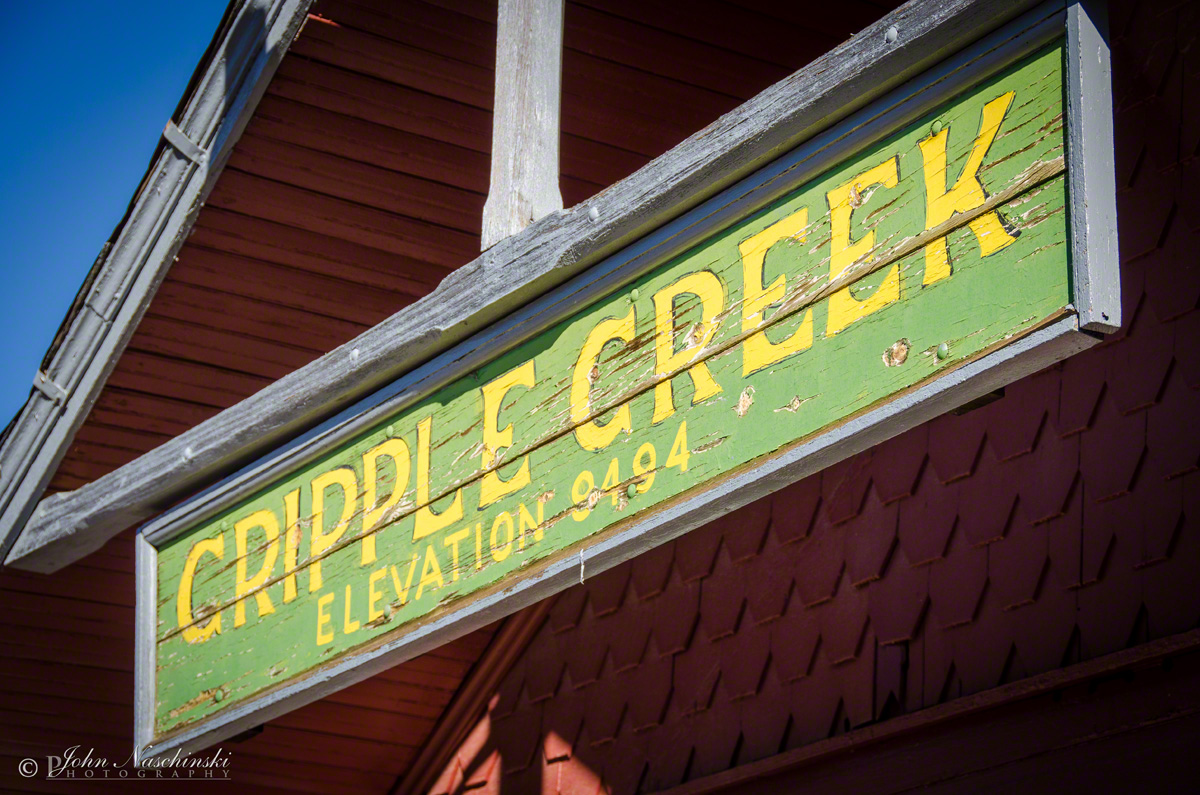 Photos of Cripple Creek Colorado Train and Old House