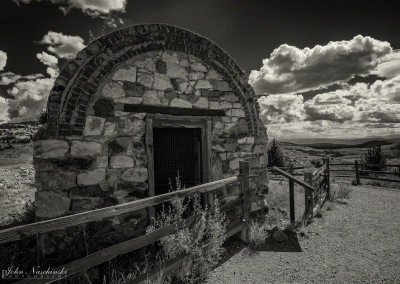 Photo of Victor Colorado Stone Dynamite Shack Photo 1 B&W