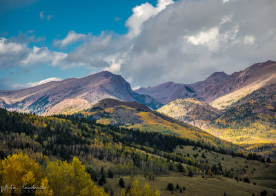 Scenic Photo of Fall Colors in Pike National Forest - Highway 81 Photo 2