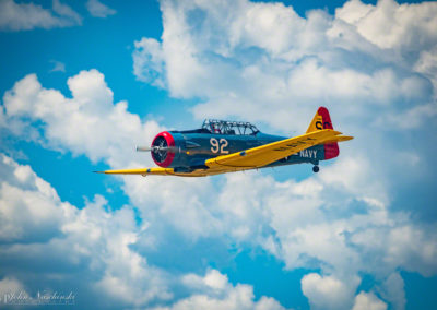 North American T-6G over the Rockies Photo 10