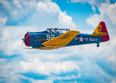 North American T-6G over the Rockies Photo 18