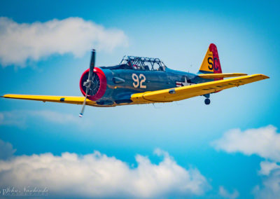 North American T-6G over the Rockies Photo 19