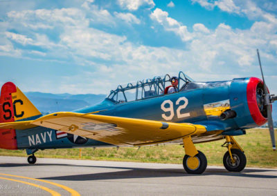 North American T-6G at Rocky Mountain Airshow Photo 27