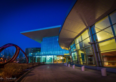 Denver Convention Center at Dusk