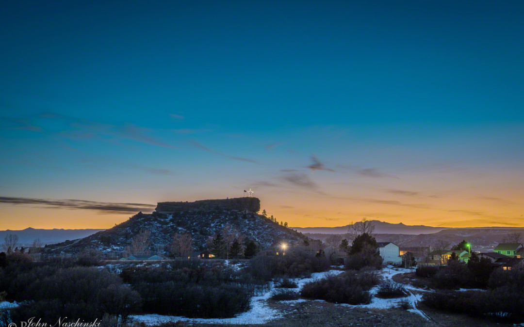 Castle Rock Colorado Winter Photos