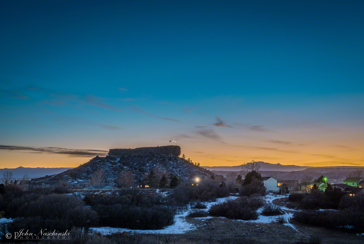 Castle Rock Colorado Winter Photos