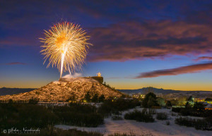 Castle Rock Colorado Star Lighting Fireworks 5