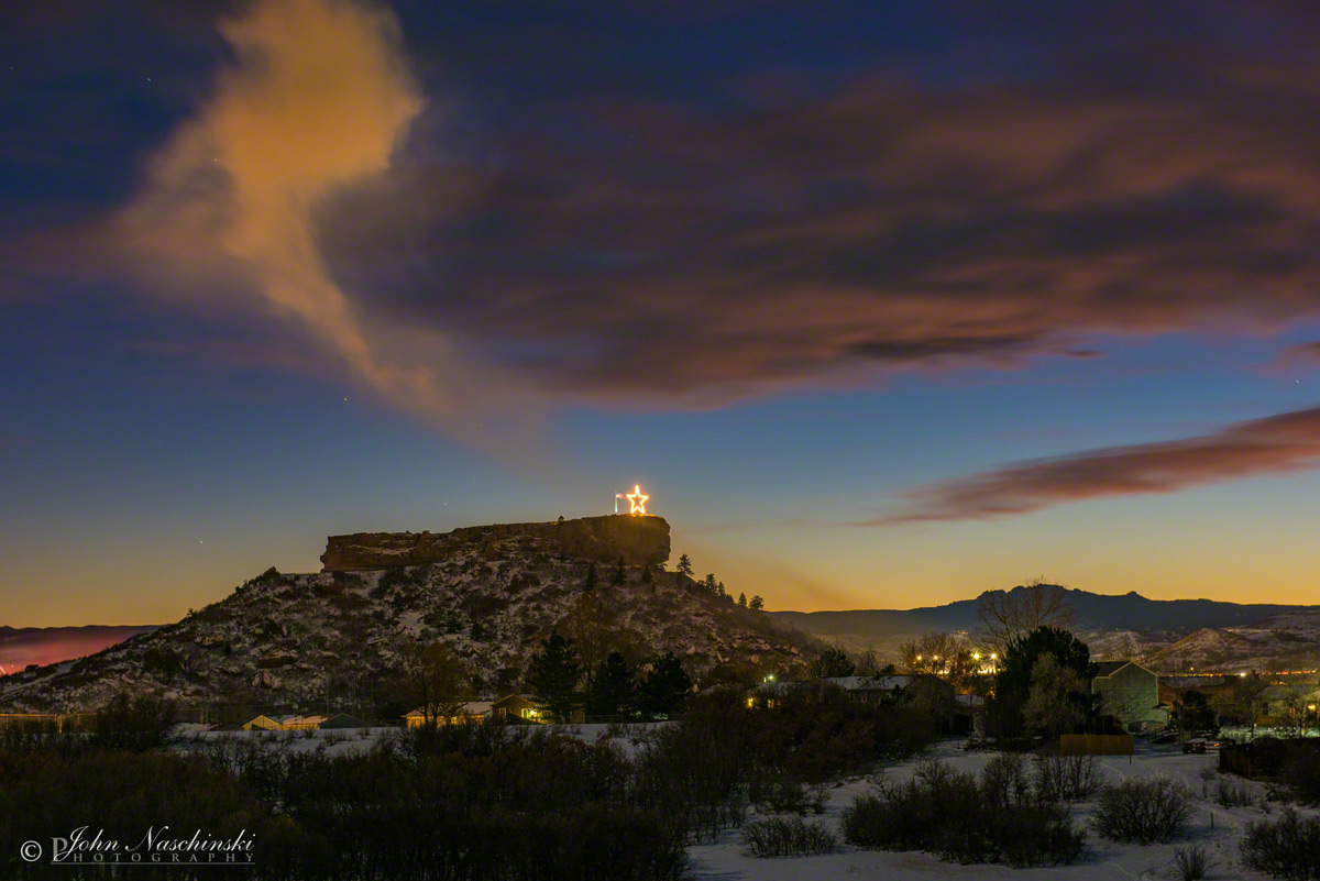 Castle Rock Colorado Star Lighting Fireworks 8