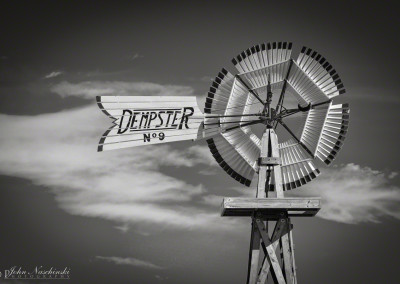 1860 Replica Windmill 02 B&W