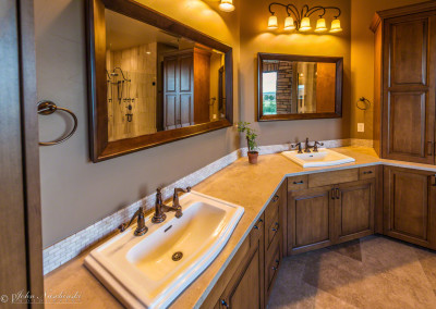 Photo of Colorado Home Master Bathroom Sinks