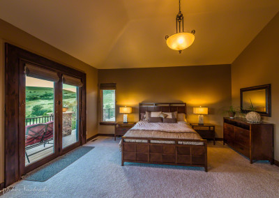 Photo of Colorado Home Master Bedroom & Walkout Deck
