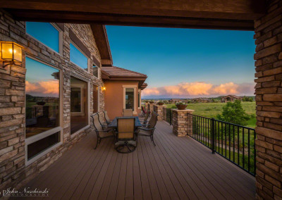 Photo of Colorado Home Master Bedroom's Walkout Deck