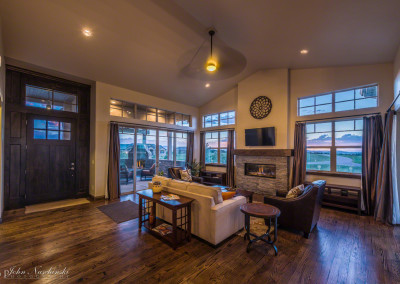 Photo of Colorado Springs Home's Entrance & Living Area