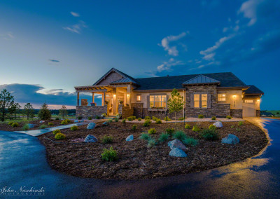 Photo of Colorado Springs Home's Front Elevation - Side View 2