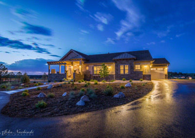 Photo of Colorado Springs Home's Front Elevation - Side View