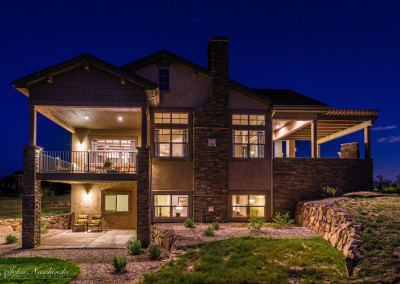 Photo of Colorado Springs Home's Rear Elevation