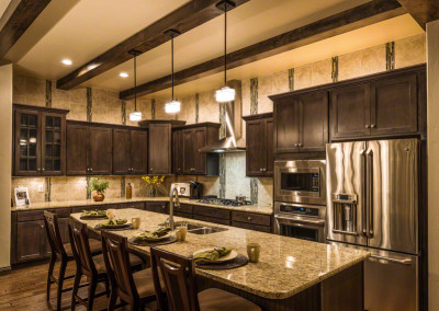 Vertical Photo of Colorado Springs Home's Kitchen