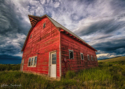Side View of Old Colorado Barn in Granby #2