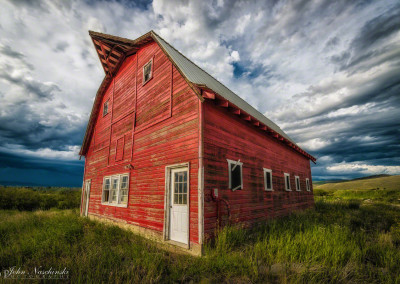 Side View of Old Colorado Barn in Granby #3