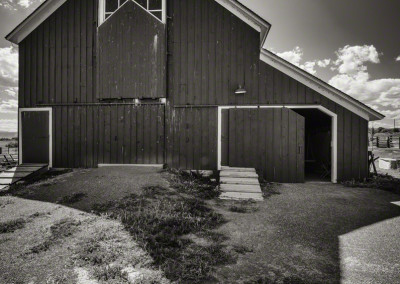 Stroh-Dickens Barn Longmont Colorado B&W