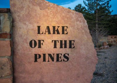 Boulder Colorado Lake Of The Pines Entrance