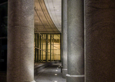 Colorado Supreme Court Building Columns B&W